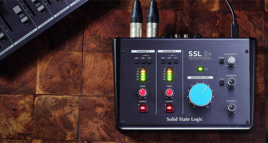 کارت صدا Solid State Logic SSL 2 plus