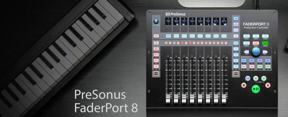کنترلر نرم افزار Presonus FaderPort 8