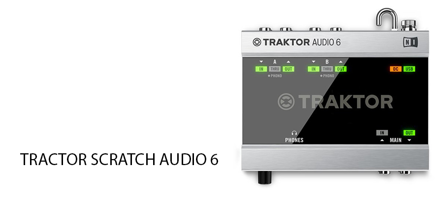 Native Instruments TRAKTOR SCRATCH Audio 6 کارت صدا