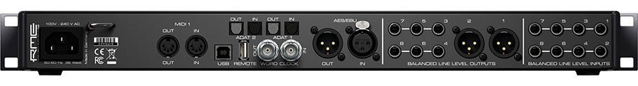 کارت صدای RME Fireface UFX II