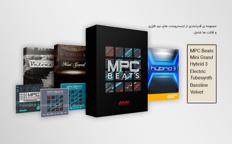 میدی کنترلر AKAI MPK Mini MK3