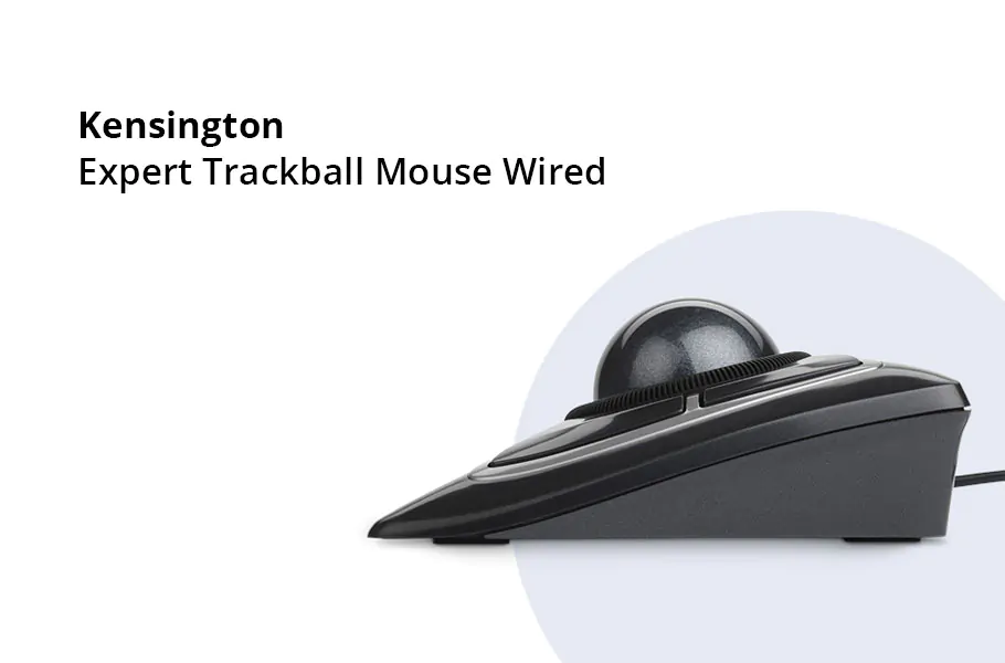 موس ترک بال kensington expert trackball mouse wired
